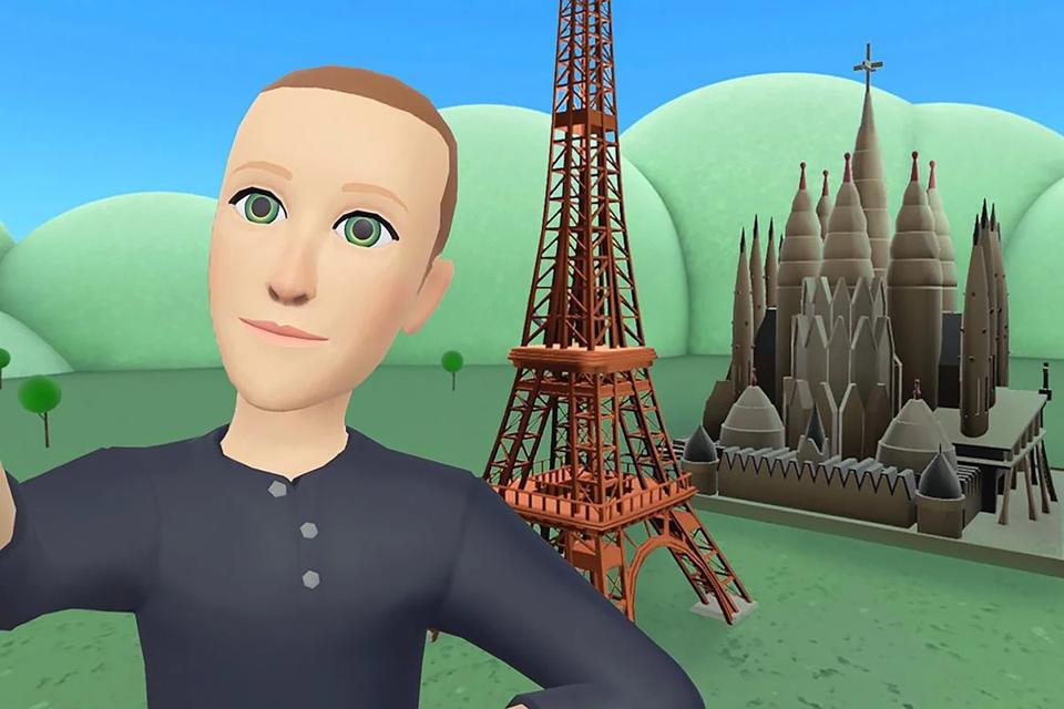 Mark Zuckerberg's Metaverse selfie